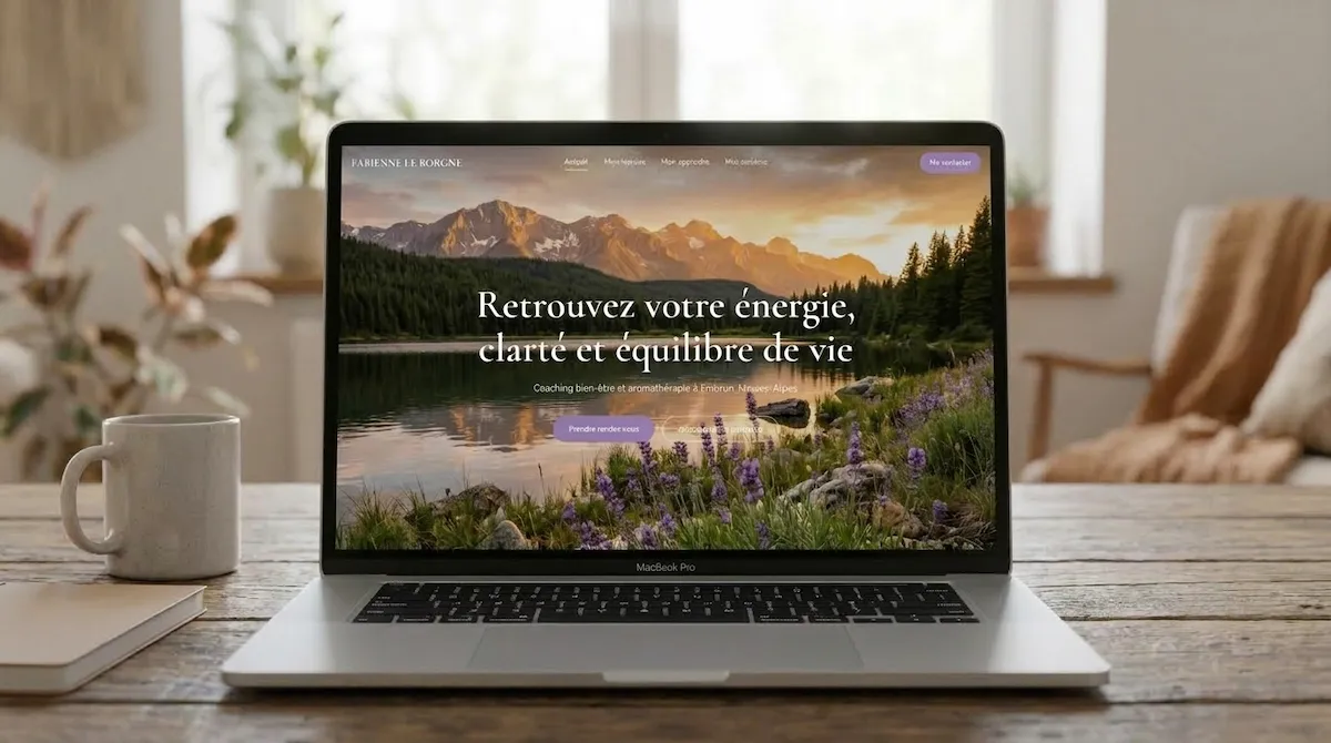Fabienne Le Borgne website design